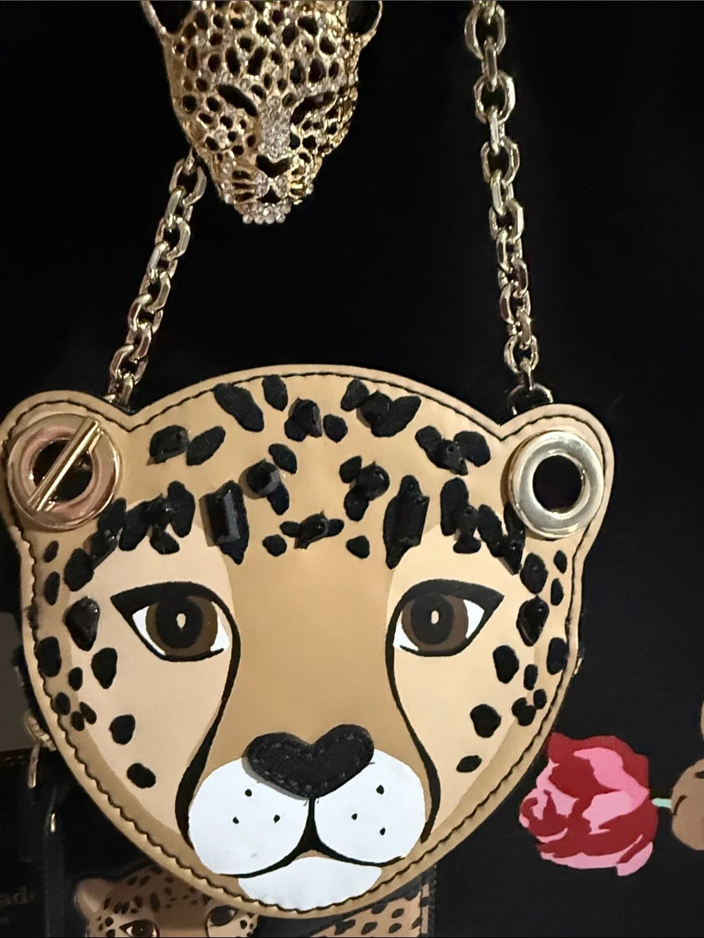 Kate Spade Run Wild Lounging Cheetah tote, wallet, charm. UB charm and anthro SG - Picture 3 of 16